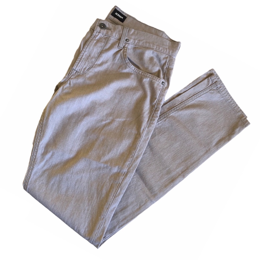 HUDSON JEANS - Size 32 Men Light Grey Gray